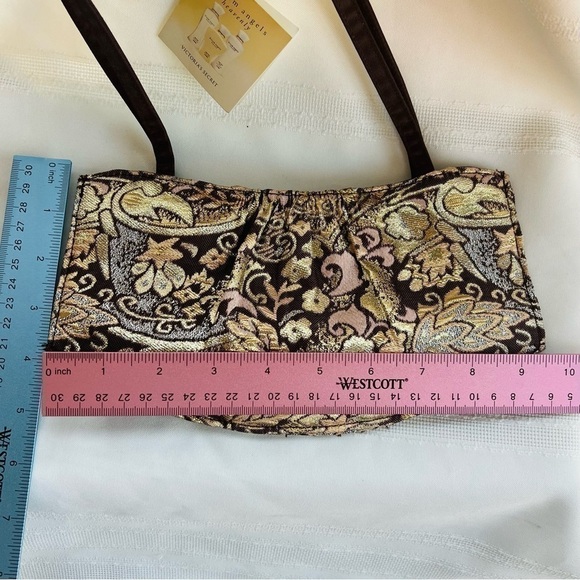 $5 ADD ON with $15+ Bundle Victoria’s‎ Secret Angels Brocade Bag NWT - Picture 6 of 7